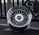 19”  ALPINA 5/112 & 5/120 multi pcd FULL CHROME M3 FITMENT